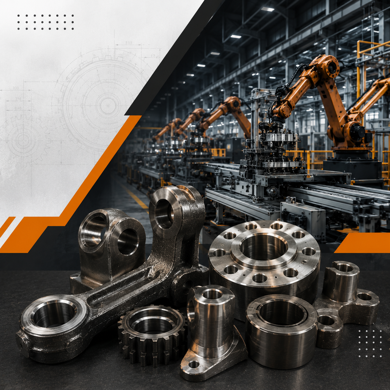 Industrial engineering CNC machining