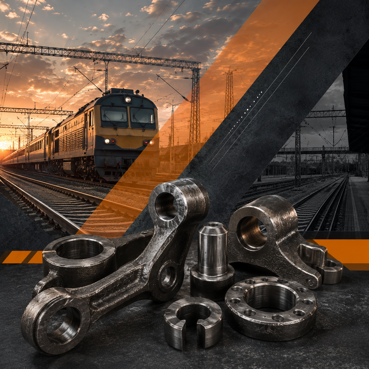 Railway engineering components